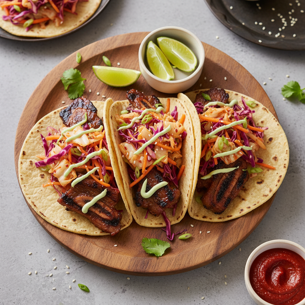 Korean BBQ Taco Fusion
