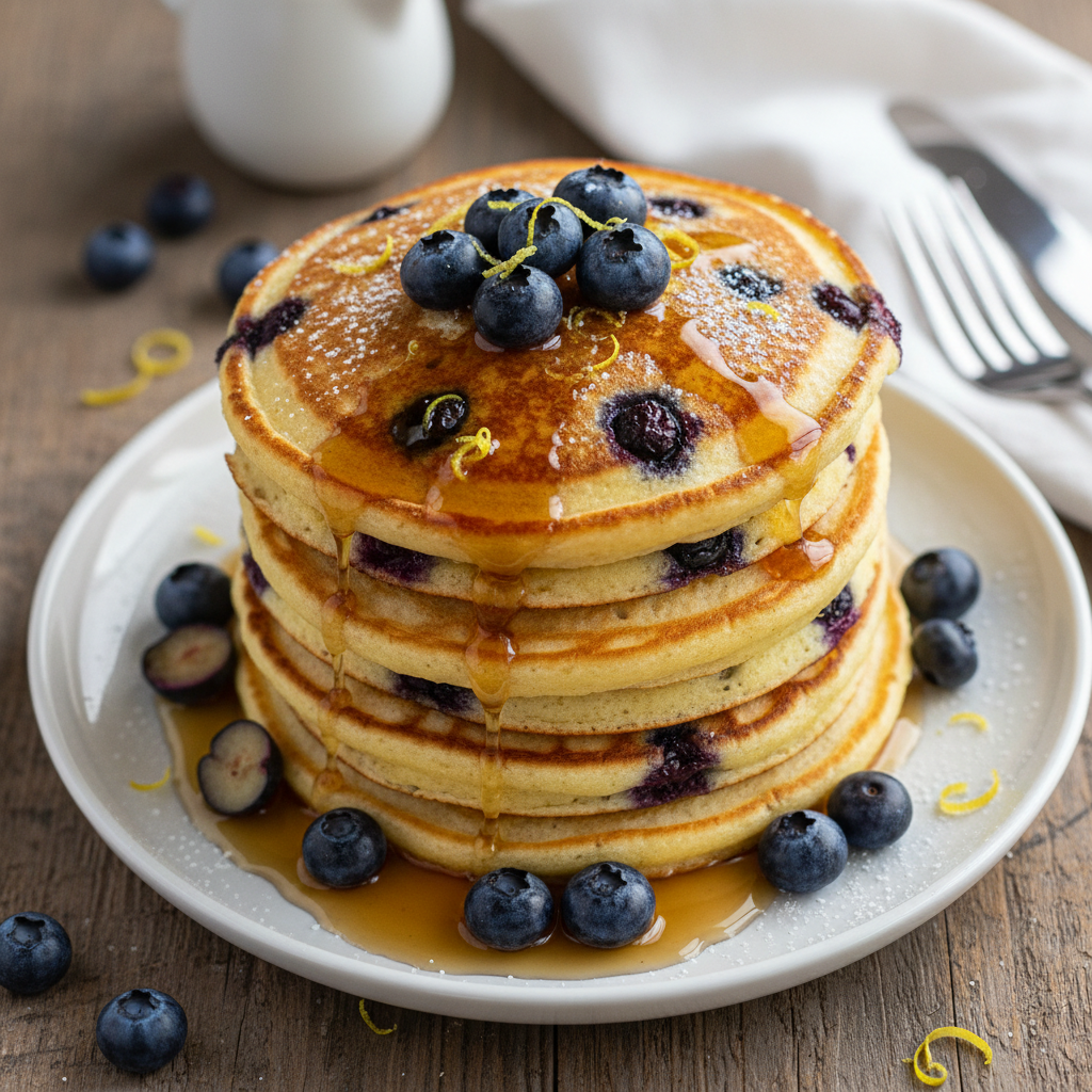 High Protein Ricotta Pancakes