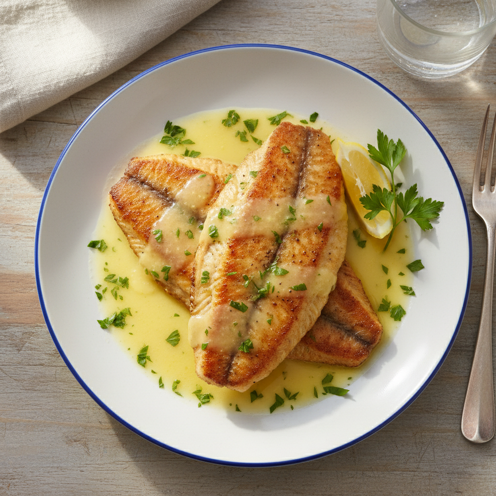 Lightning Lemon Herb Tilapia
