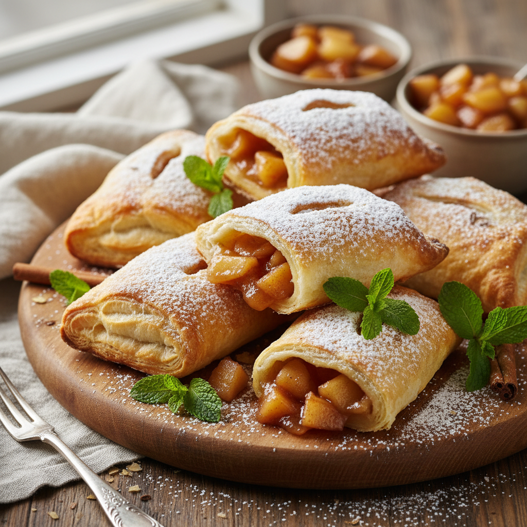 Puff Pastry Apple Turnovers