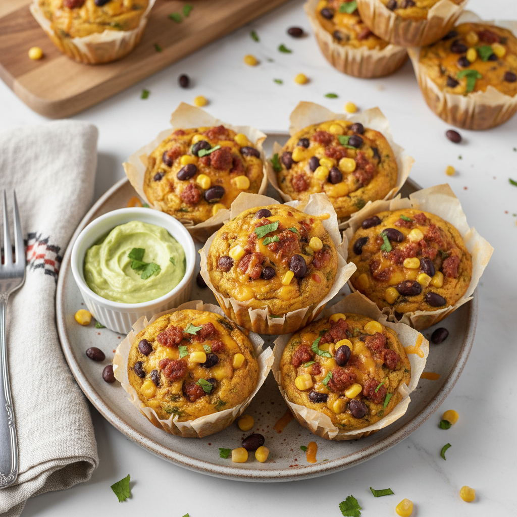 Southwestern Chorizo Egg Muffins