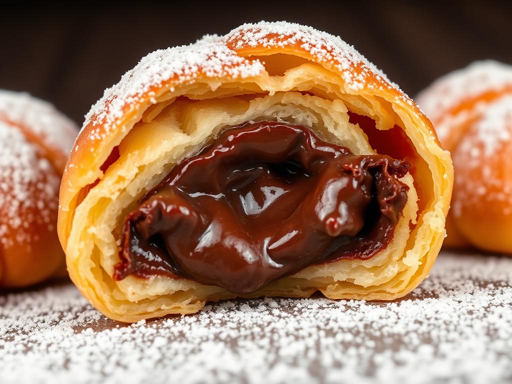 3-Ingredient Molten Nutella Bites